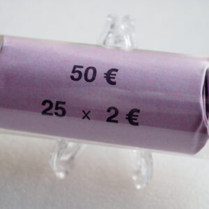 2 EURO MÜNZROLLE 25x2 Euro *ÜBERRASCHUNG*
