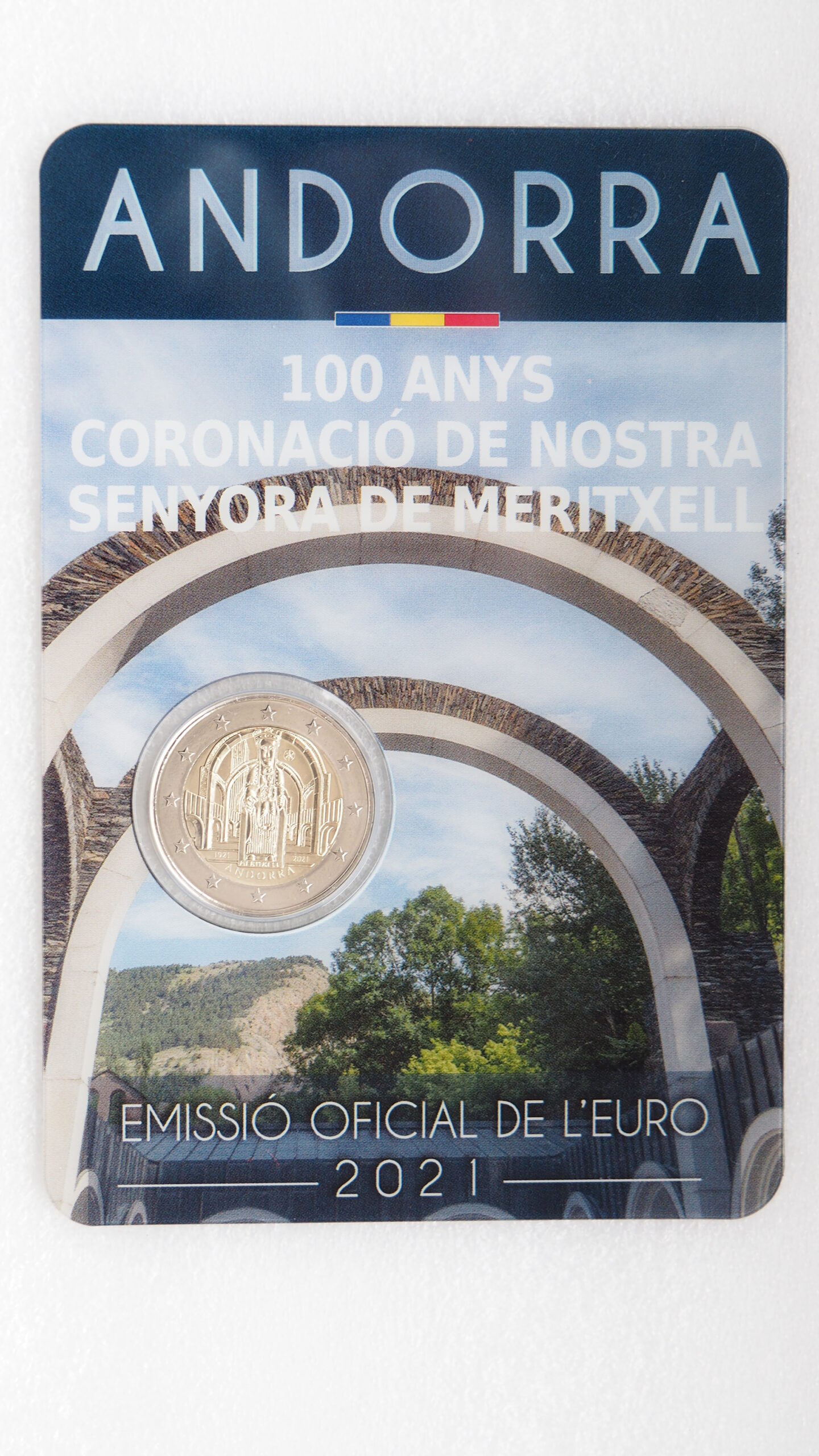 2 COINCARDS ANDORRA 2021 Madonna von Meritxell und Senioren – Bild 3
