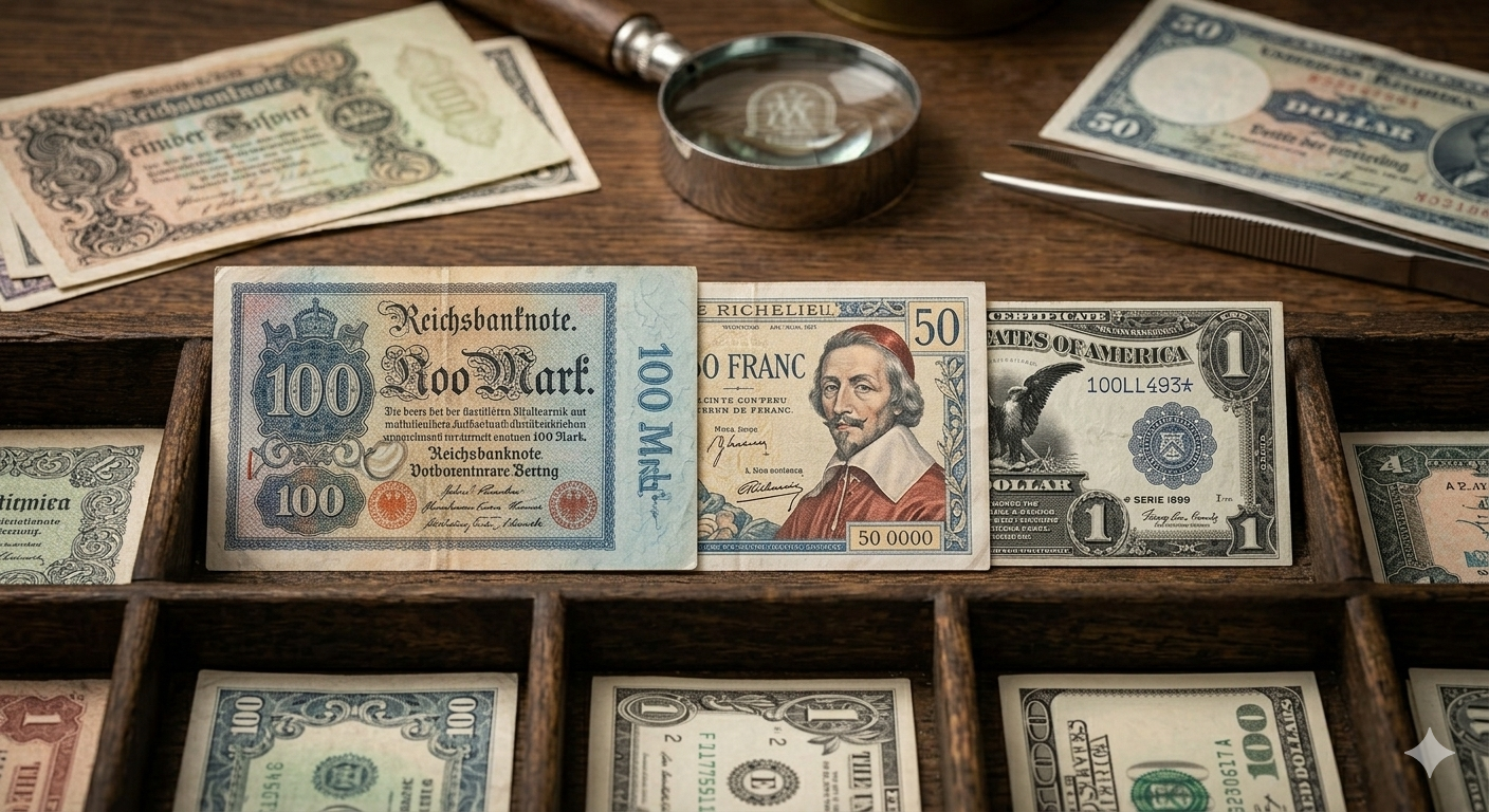 HISTORISCHE BANKNOTEN