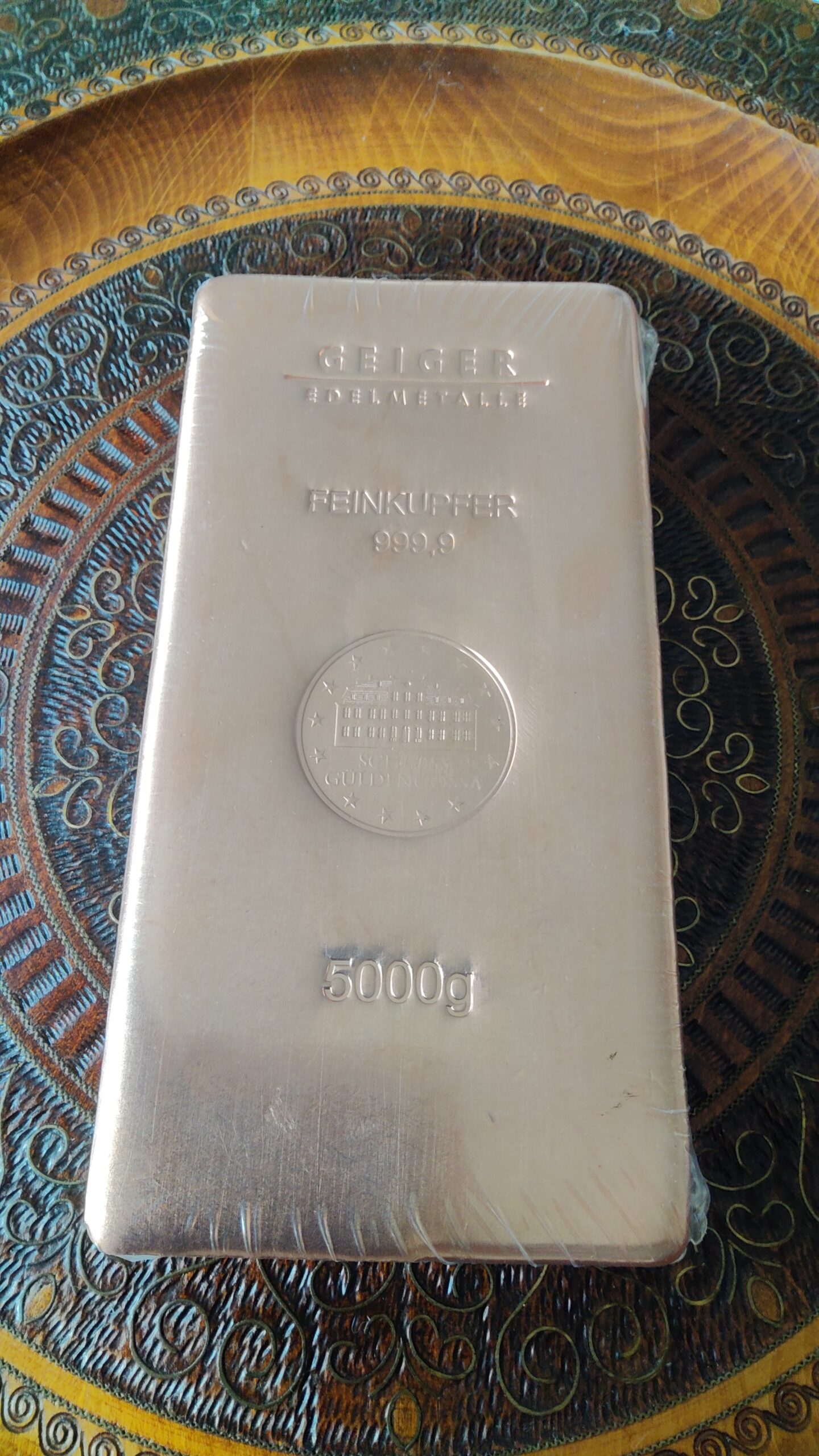 GEIGER EDELMETALLE FEINKUPFER 5 KG