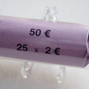 2 EURO MÜNZROLLE 25x2 Euro *ÜBERRASCHUNG*