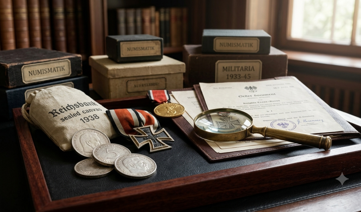 Investment in historische Sammlerstücke: Fakten & Richtlinien zur Sparte 1933–1945